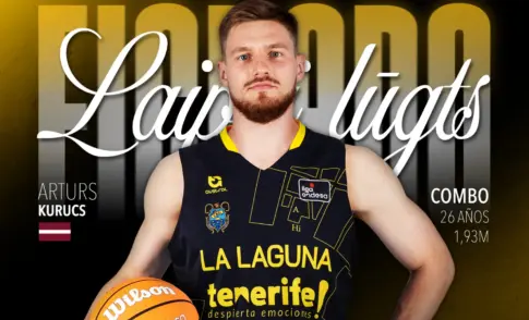 La Laguna Tenerife ficha al letón Arturs Kurucs