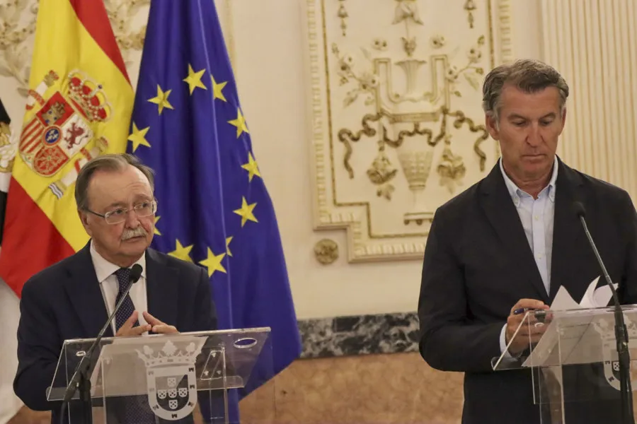 Feijóo en Ceuta