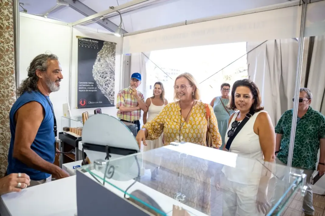La Feria de Artesanía de Gran Canaria Verano Sur está promovida y financiada por el Cabildo de Gran Canaria