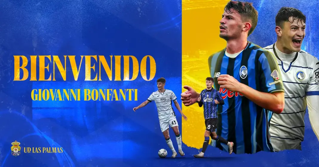 Giovanni Bonfanti, nuevo jugador de la UD Las Palmas