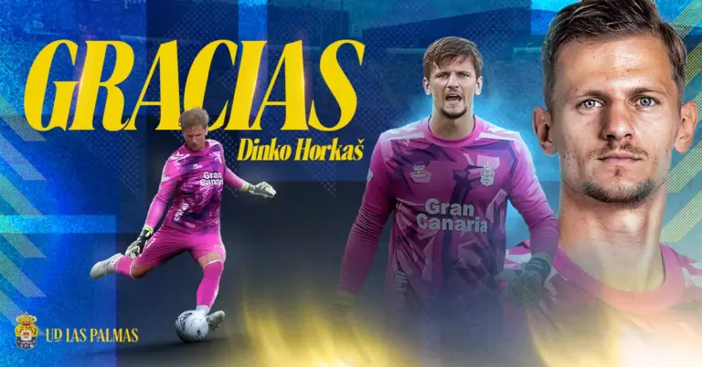 La UD Las Palmas traspasa al guardameta Dinko Horkas al club árabe Al-Wasl
