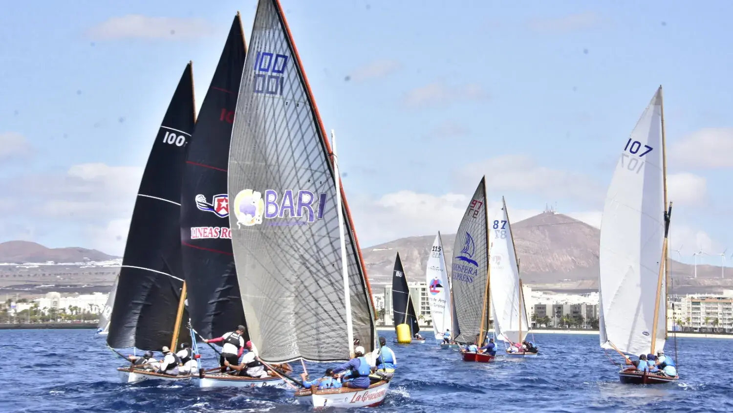 Doble regata en la segunda jornada de la Liga Insular de Barquillos de 5 Metros