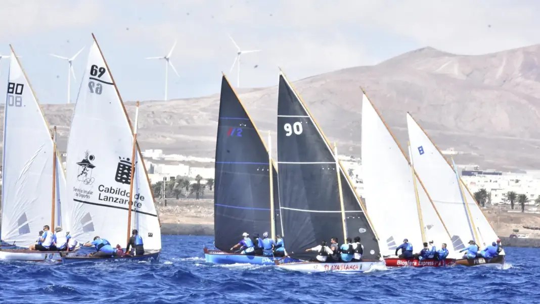 La Liga Insular de Barquillos de Vela Latina de 5 Metros arranca con el Trofeo San Ginés