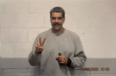 Maduro difunde imágenes en la cárcel en Estados Unidos
