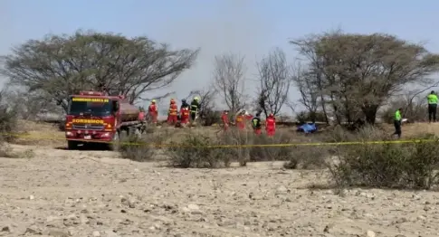 Dos españoles entre los fallecidos en un accidente de avioneta en Nazca (Perú)