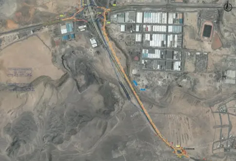 Desvío temporal en la FV-3 por las obras del nuevo enlace de Antigua, en Fuerteventura