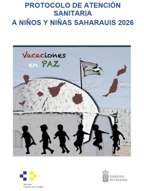 El SCS cuenta con un protocolo asistencial para los niños y niñas saharauis del programa ‘Vacaciones en paz’
