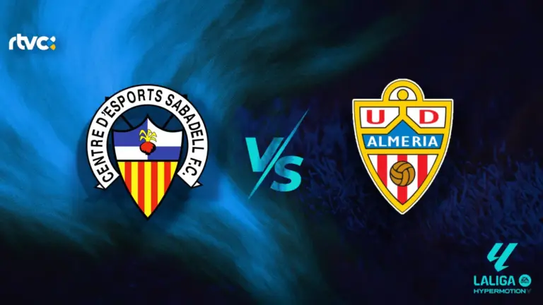 CE Sabadell vs UD Almería: horario, alineaciones y minuto a minuto | LaLiga Hypermotion 26-27