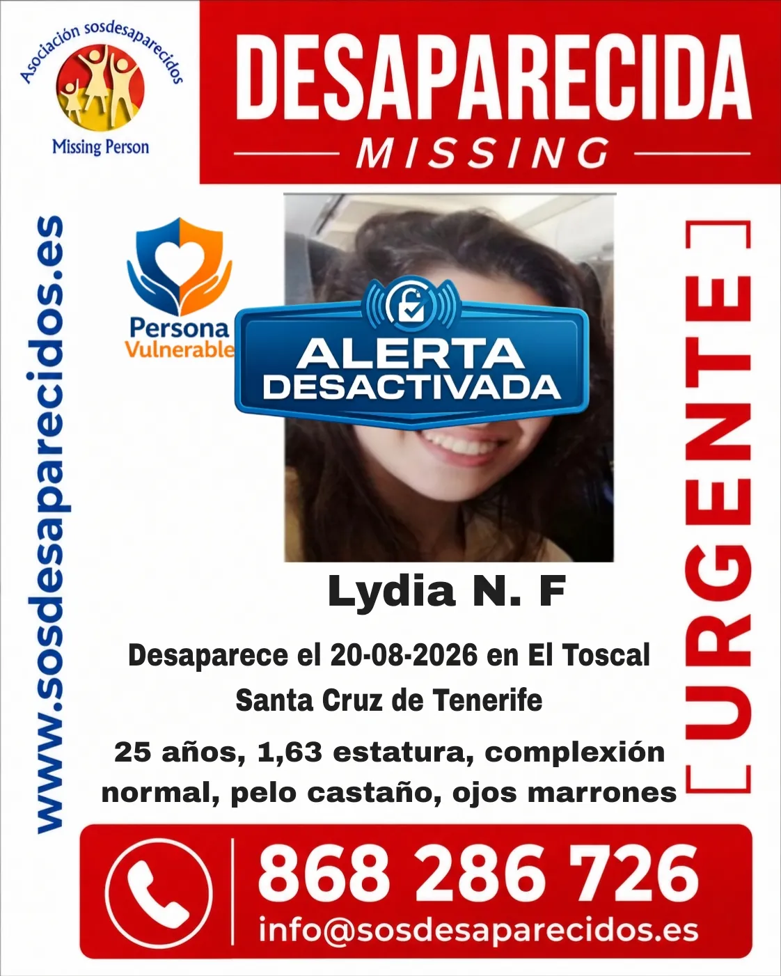 Localizan a la joven desaparecida en el barrio del Toscal, en Santa Cruz de Tenerife
