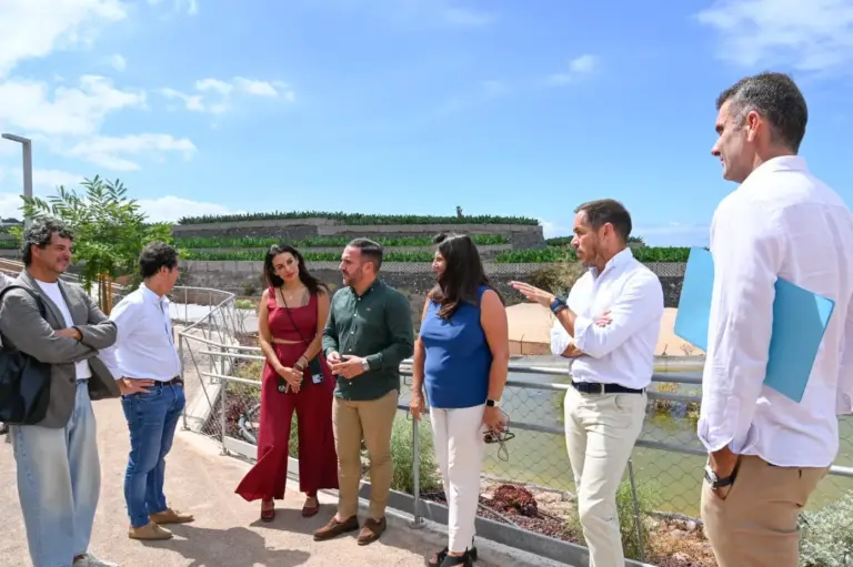Culminan las obras del refugio climático de Piedra Hincada, en Guía de Isora