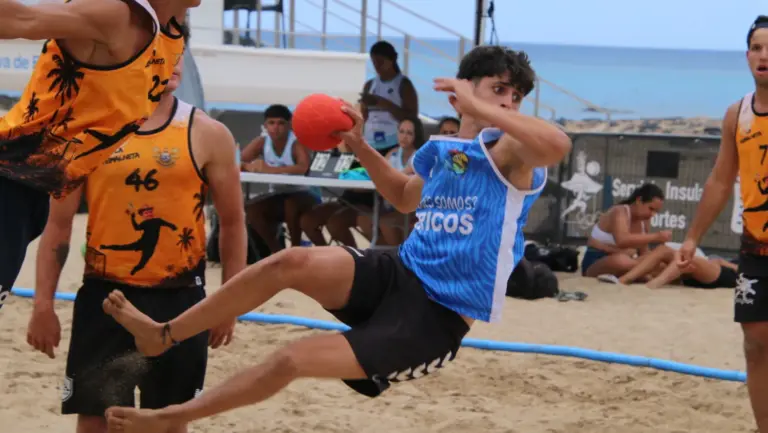 Espectáculo en el Torneo Balonmano Playa Ciudad de Arrecife