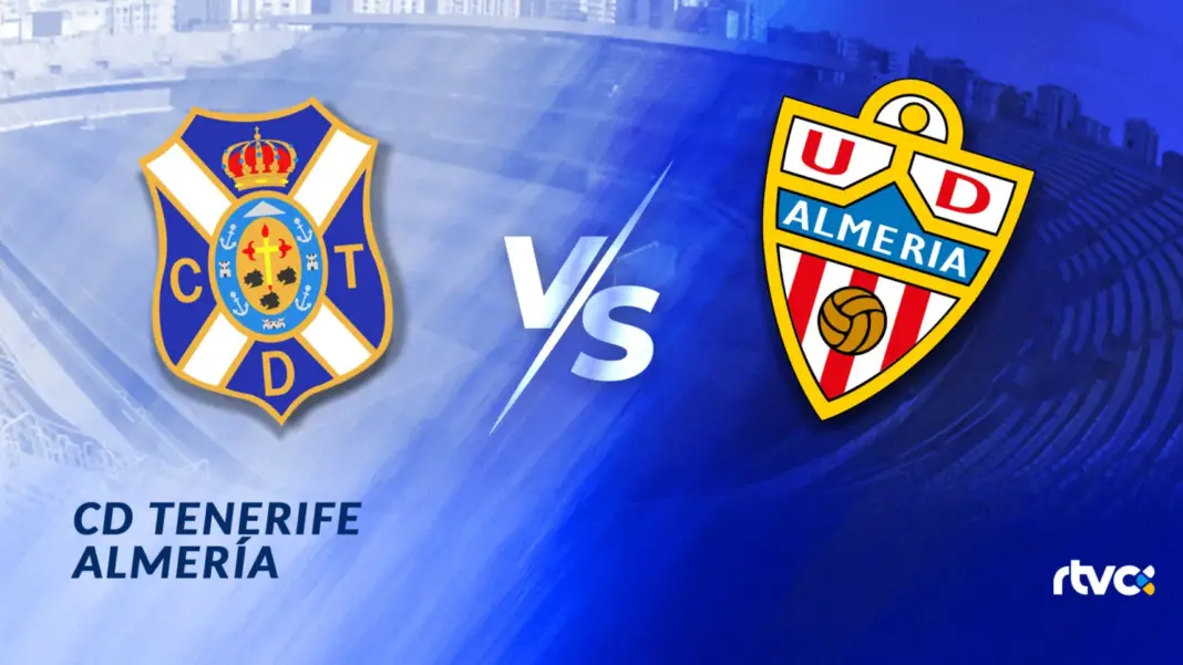 CD Tenerife vs UD Almería J2 LaLiga Hypermotion 23 agosto 2026