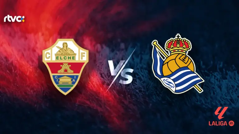Elche CF vs Real Sociedad: horario, alineaciones y minuto a minuto | LaLiga EA Sports 26-27