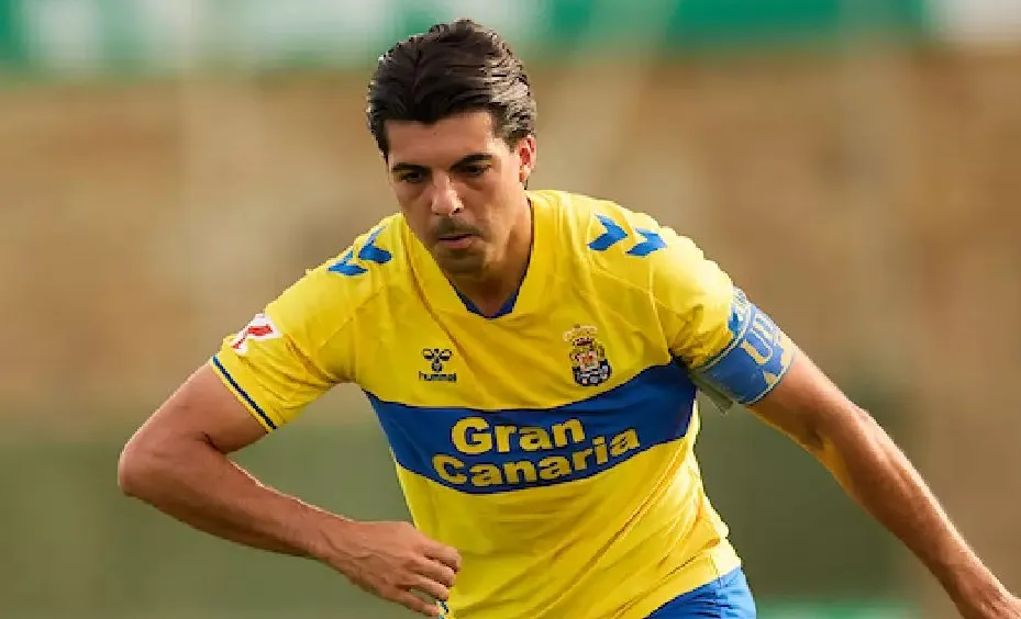 Enrique Clemente, jugador de la UD Las Palmas. Imagen UD Las Palmas