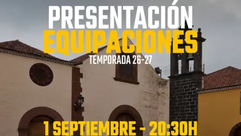 La Laguna Tenerife presenta este martes sus nuevas equipaciones para la temporada 26/27