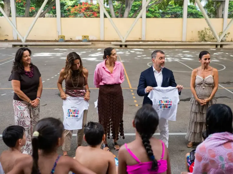 Más de 900 menores participan este verano en las Escuelas Municipales de Santa Cruz de Tenerife