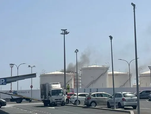 Explosión en un depósito de combustible en Salinetas, Telde.