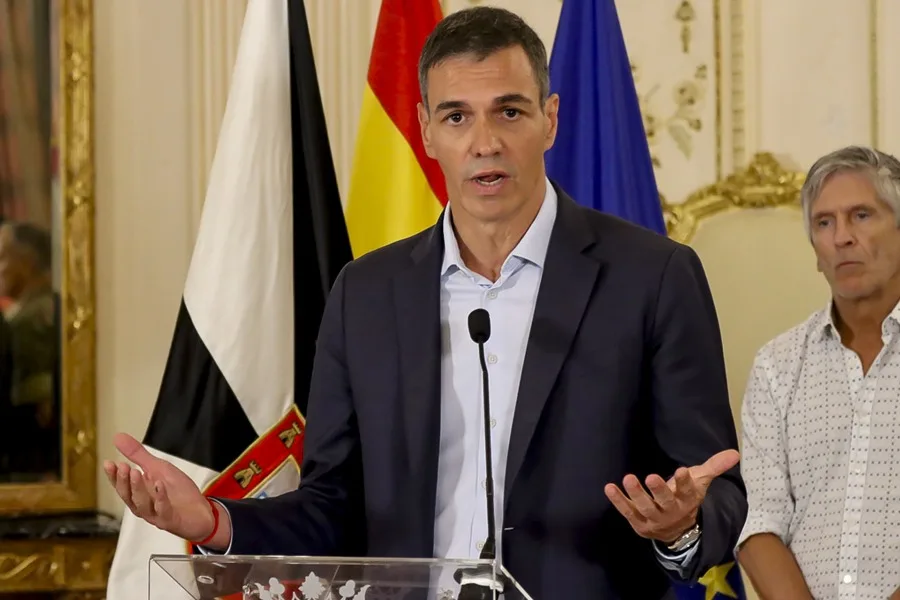Pedro Sánchez, presidente del Gobierno. Imagen EFE