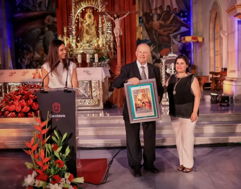 El pregón de Eligio Hernández abre las Fiestas de la Patrona en Candelaria