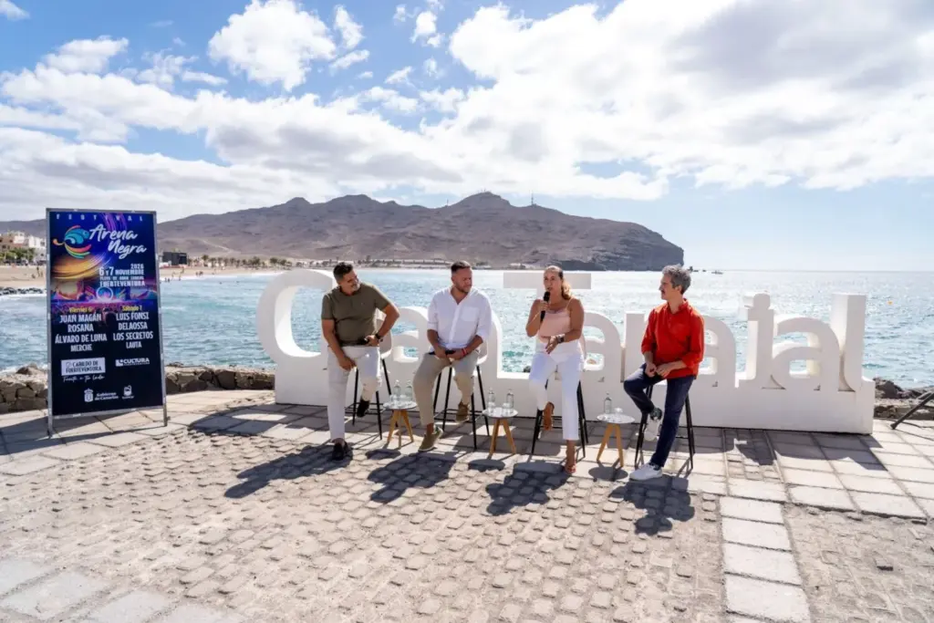 Presentación del Festival Arena Negra. Imagen Cabildo de Fuerteventura