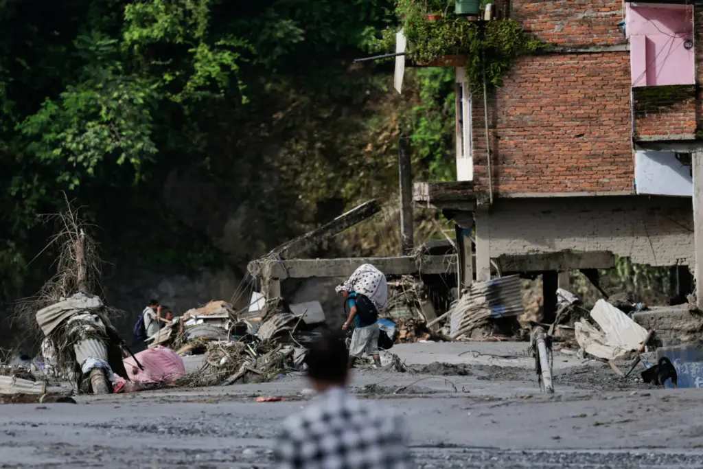 Riada en Nepal. Imagen Reuters