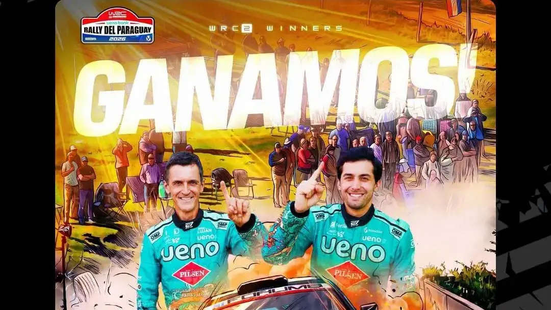 Rogelio Peñate conquista el Rally de Paraguay en WRC2
