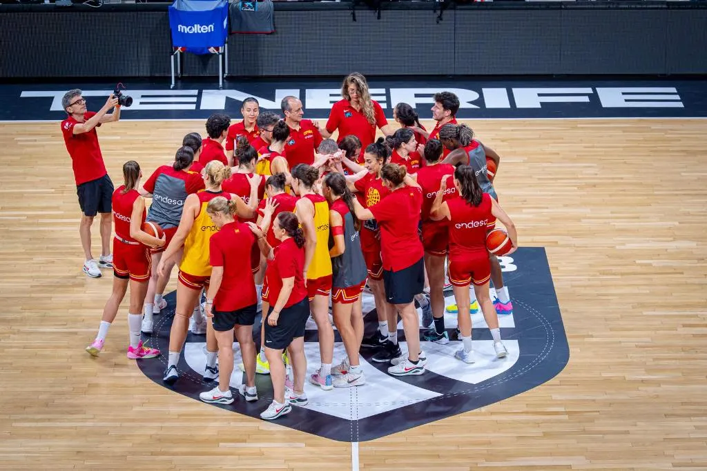 La selección española de baloncesto vuelve a Tenerife para preparar la Copa del Mundo. Imagen FEB