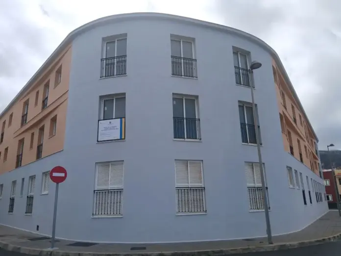 Vivienda protegida en Icod de los Vinos. Imagen Gobierno de Canarias