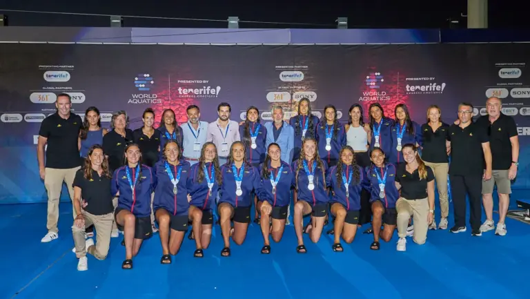España, subcampeona del mundo Sub18 de waterpolo en Tenerife