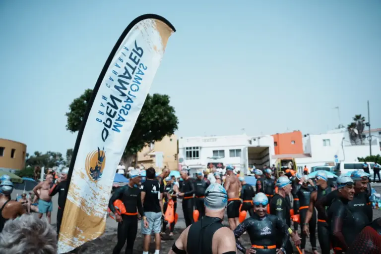 Miguel Ángel Santana y Laura Rodríguez se coronan en la 15ª Maspalomas Open Water Gran Canaria