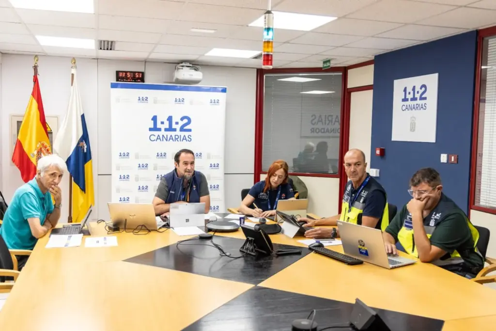 Canarias analiza el estado de las infraestructuras y barrancos ante la próxima temporada de lluvias. Imagen Gobierno de Canarias