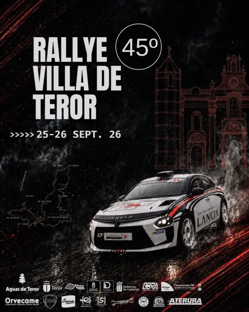 Más de un centenar de equipos respaldan el 45º Rallye Villa de Teror