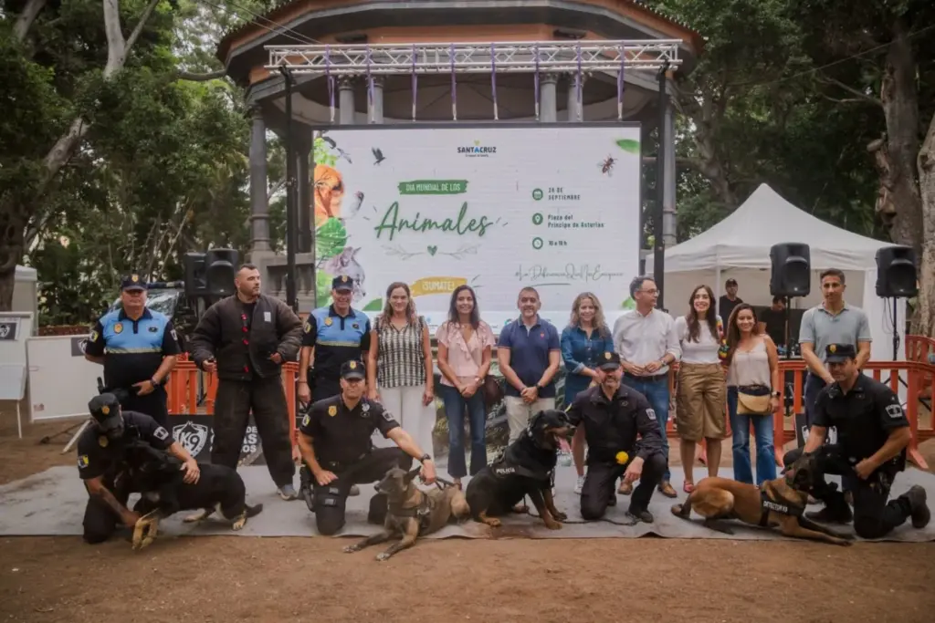 Santa Cruz celebra el Día de los Animales en una jornada de participación ciudadana