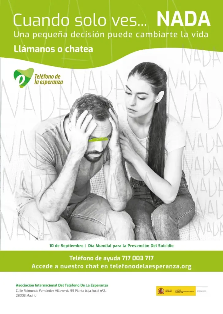 La red de Teléfonos de la Esperanza de España detecta un aumento del 10,6 % en las llamadas con contenido suicida durante el primer semestre de 2026