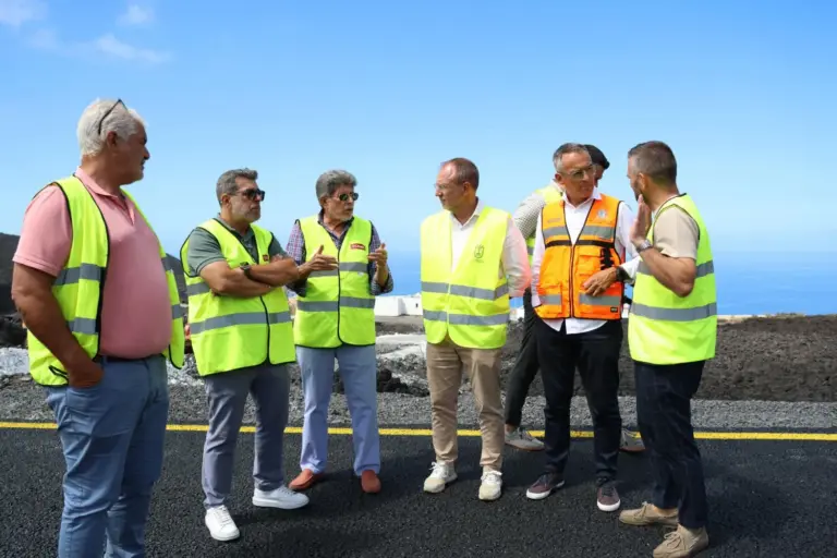 El Cabildo de La Palma sigue trabajando en la recuperación de infraestructuras claves