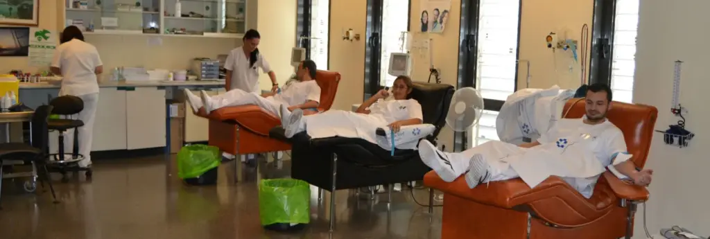Donantes de sangre