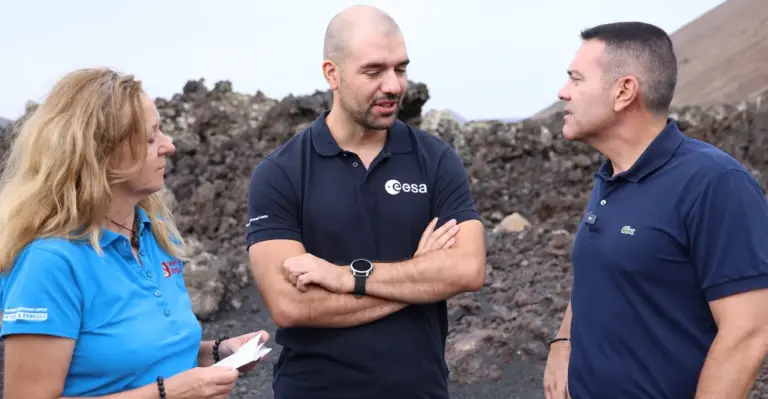 Pablo Álvarez en Lanzarote: “Queda mucho trabajo para ver a un astronauta español en la Luna”