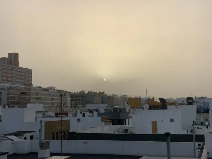 Calima en Las Palmas de Gran Canaria