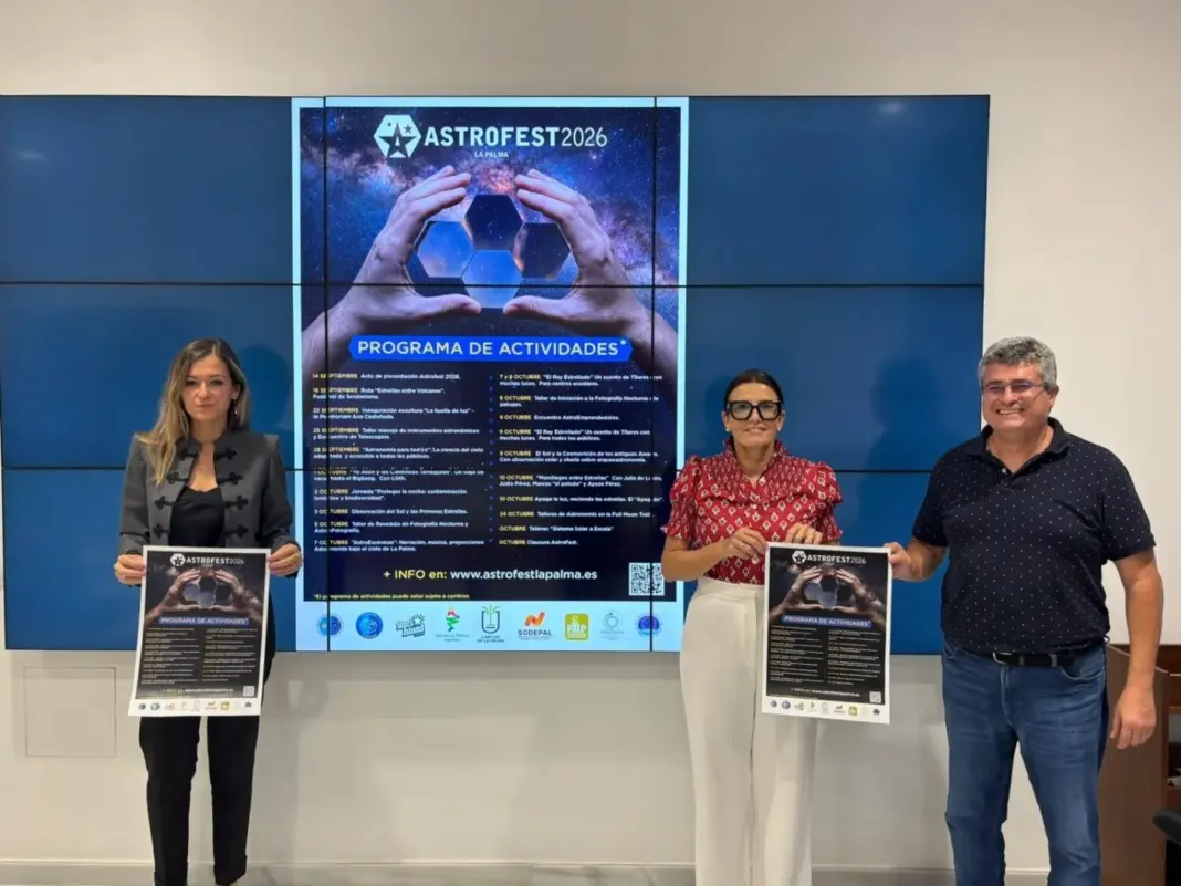 Presentación de 'Astrofest' REMITIDA / HANDOUT por CABILDO DE LA PALMA