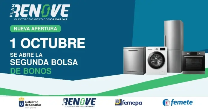 Canarias cierra la primera fase del 'Plan Renove' de electrodomésticos con 2.751 bonos por casi 450.000 euros