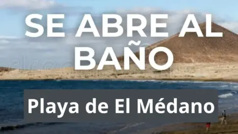 Reabiertas las playas de El Médano y El Socorro, en Tenerife