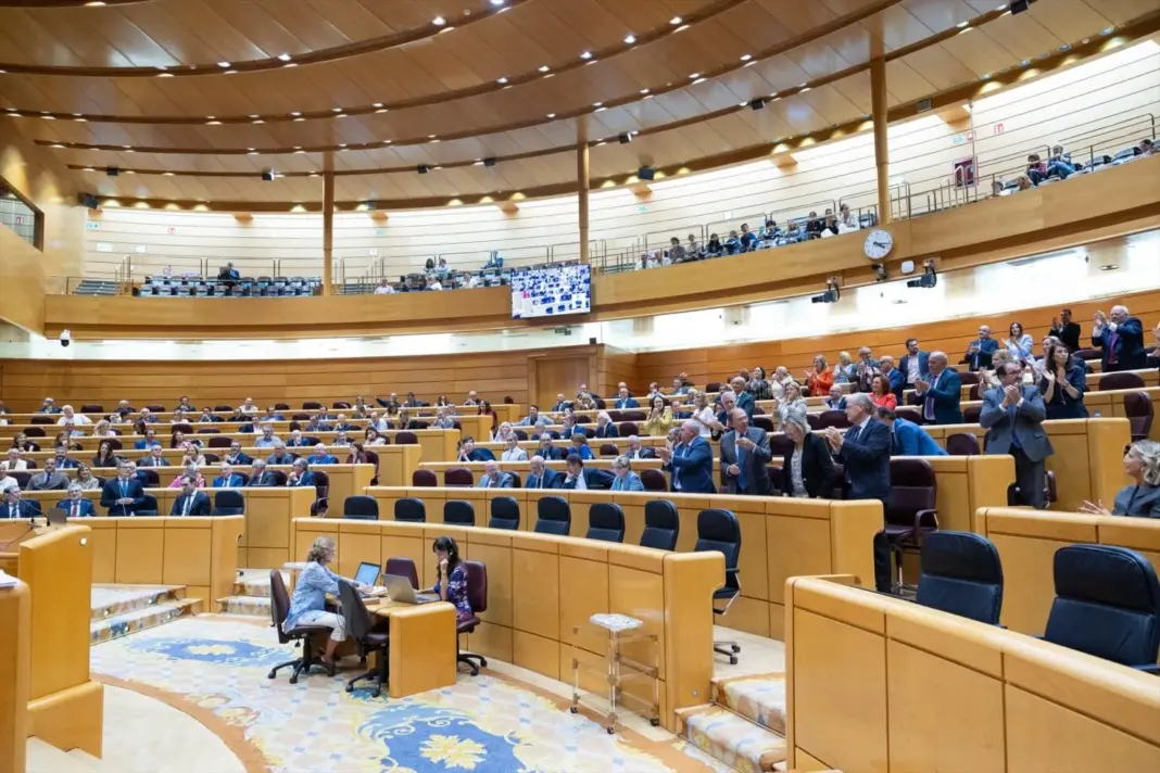 Sesión plenaria en el Senado este martes, 29 de septiembre de 2026