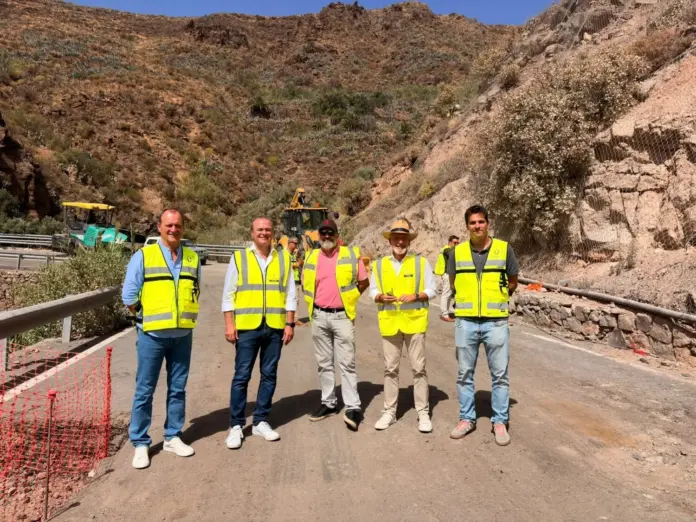 Gran Canaria reabre la carretera de Temisas y termina así con los trabajos en las vías afectadas por 'Therese'