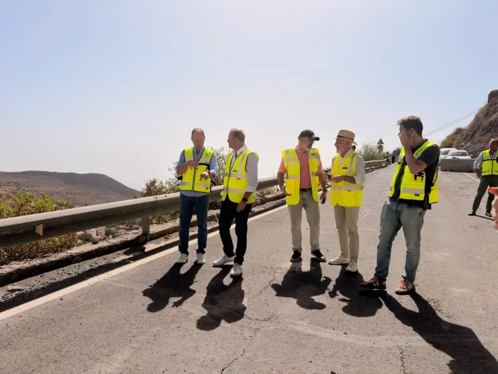 Gran Canaria reabre la carretera de Temisas y termina así con los trabajos en las vías afectadas por 'Therese'