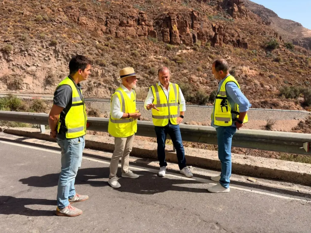 Gran Canaria reabre la carretera de Temisas y termina así con los trabajos en las vías afectadas por 'Therese'