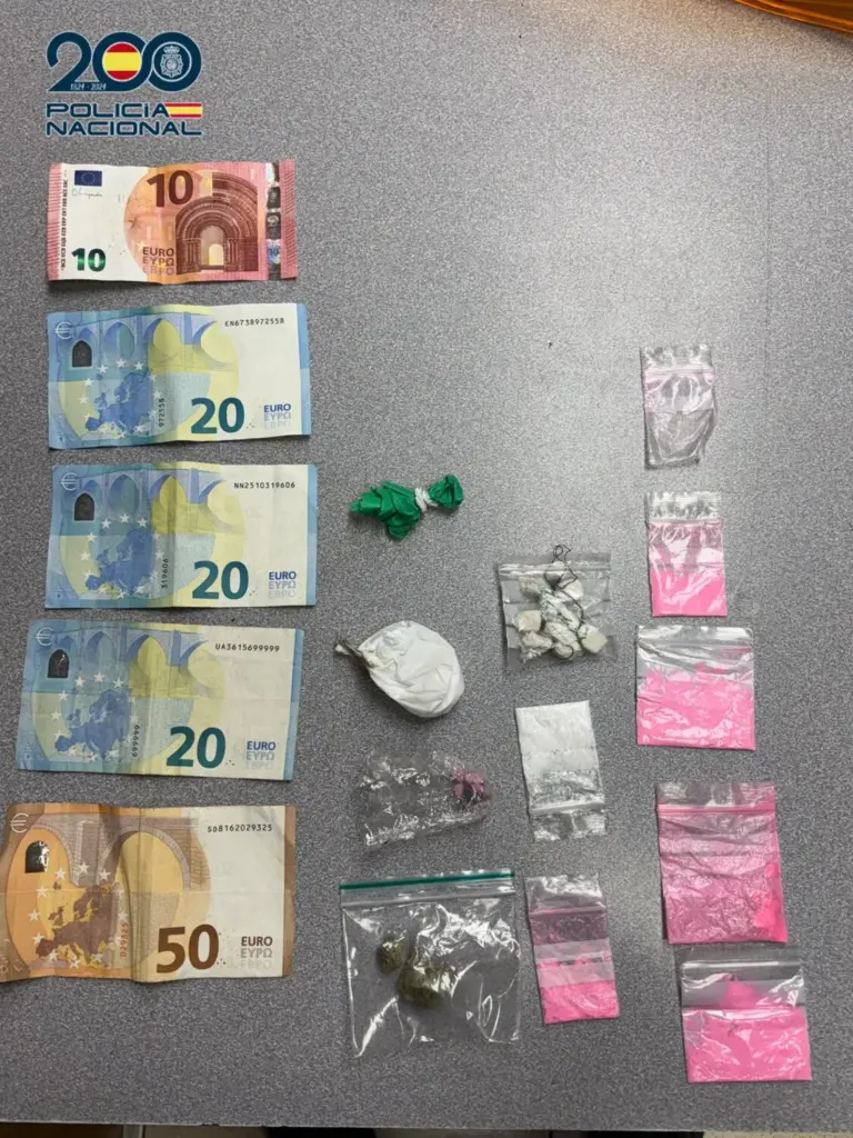 Detenido un hombre con cocaína, tusi y otras drogas en Las Verónicas