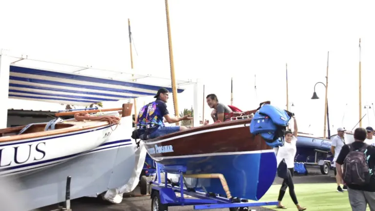 Aplazada la cuarta regata de la Liga Insular de Barquillos de Vela Latina de 5 Metros