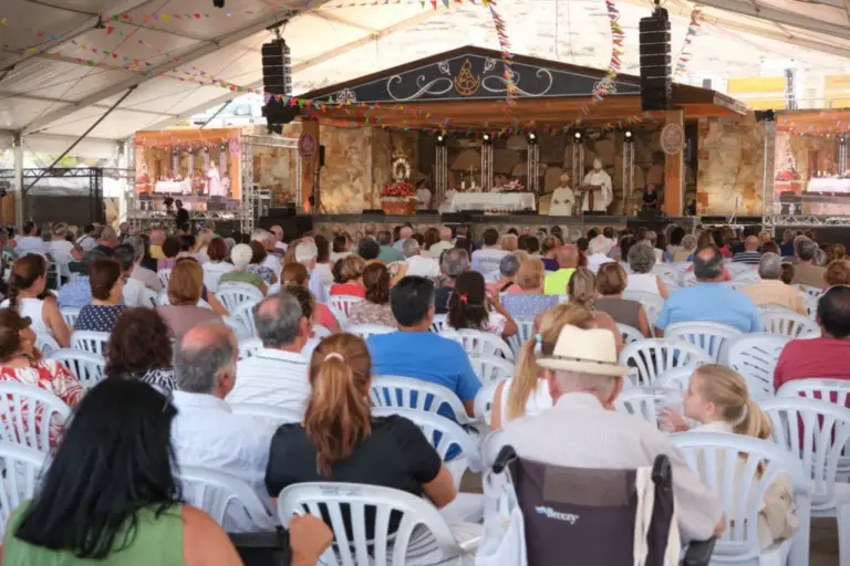 Televisión Canaria emite en directo la misa en honor a la Virgen de la Peña, patrona de Fuerteventura