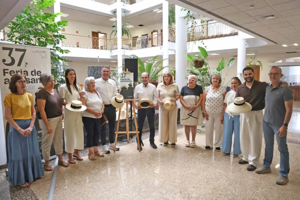 Llega la 37ª Feria de Artesanía de Lanzarote, con 140 participantes y Uruguay como país invitado