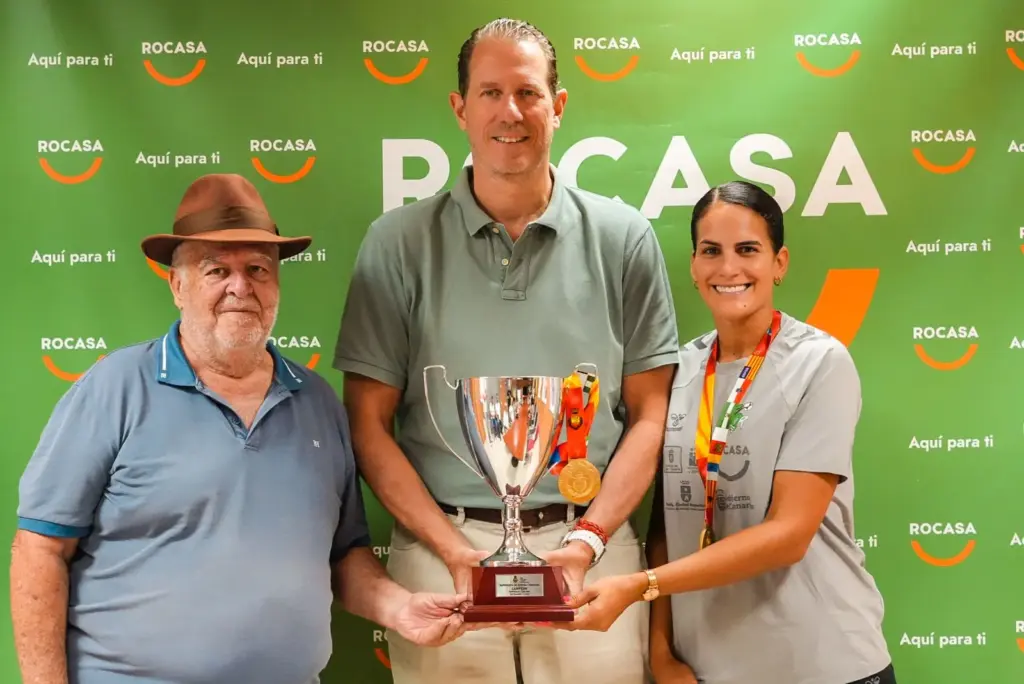 El Rocasa Gran Canaria recibe el apoyo institucional del Cabildo de Gran Canaria, el Ayuntamiento de Telde y la empresa Rocasa antes de recibir mañana al Beti Onak en Liga
